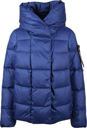 Peuterey Tucano Jas - Dames - Jassen - Blauw - Maat: S Poliester