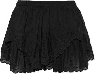 Isabel Marant Layale Skort - Skirts - Mujer - Negro - L