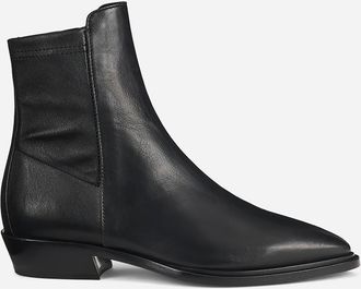 AGL Mah&egrave; Stretch Bootie in Black at Nordstrom, Size 38.5