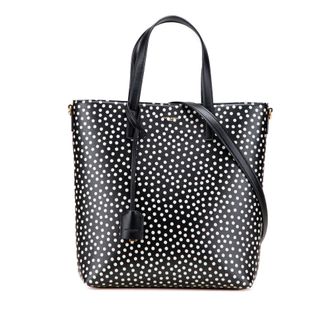 Saint Laurent Shopper Met Poppy Dots