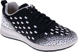 Revere Comfort Shoes Womens Haiti Comfort Sneaker In Black Snow