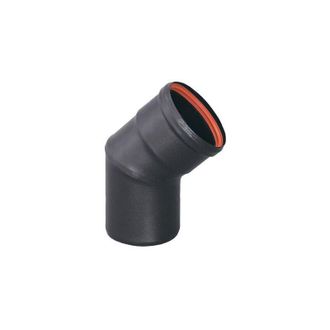 No Brand Codo Estufa Pellet 45 - 100 Mm