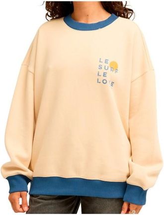 Billabong Le Love Surf Crew Pullover f&uuml;r Damen | beige