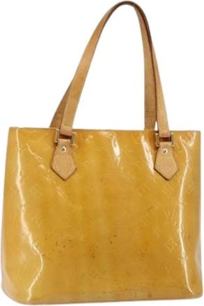 Louis Vuitton Pre-owned Vintage Tote Bag - Dames - Vintage Shopper - Geel - ONE Size - Leer - Vintage