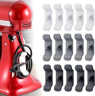 OEM Organizador De Cables De 15 Piezas, Cafeteras, Freidoras De Aire, Tostadoras Y Caravanas, Funda Para Cables, Gesti&oacute;n De Cables Para Ordenadores