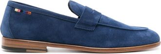 Paul Smith penny-slot suede loafers - men - Calf Suede/Calf Leather/Calf Leather - 8.5 - Blue