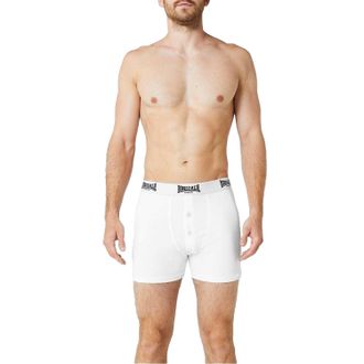Lonsdale Boxershorts voor heren (Set van 2) (Wit)