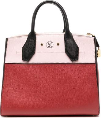 Louis Vuitton City Steamer tote bag - women - Leather - One Size - Red