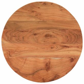 vidaXL Vidaxl - Piano Per Tavolo &Oslash;50x3,8 Cm Rotondo In Legno Massello Di Acacia