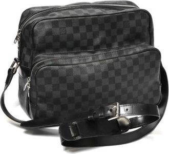 Louis Vuitton Pre-owned Damier Graphite Schoudertas - Heren - Vintage Schoudertas - Grijs - ONE Size - Vintage