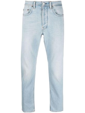 Acne Studios cropped slim-fit jeans - Blue