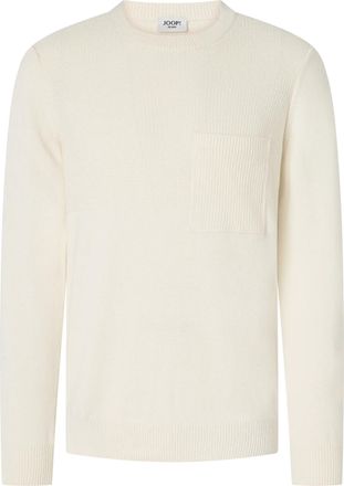 Joop Rundhalspullover JOOP JEANS Owin, Herren, Gr. XXL, natur, Strick, Obermaterial: 100% Baumwolle, clean, unifarben, normal normal, Rundhals, Pullover Ru