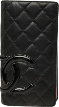 Chanel Pre-owned Portafoglio lungo (bi-fold) - - Pre-owned - Donna - Nero - ONE SIZE
