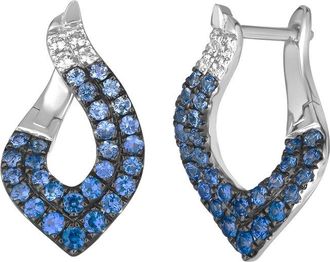 Le Vian 14K 1.39 Ct. Tw. Sapphire Ombre Earrings