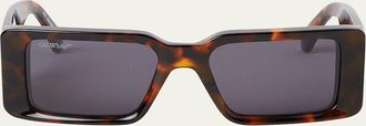 Off-white Mens Milano Acetate Rectangle Sunglasses