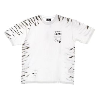 Mauna Kea T-Shirts, male, White, S, White Tiger Tee Short Sleeve T-Shirt