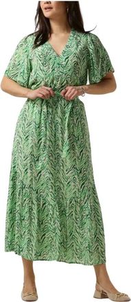 Moliin Groene Alex Blouse - Dames - Casual kleedjes - Veelkleurig - L - Kleedjes