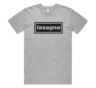 Sanfran Clothing Lasagna Top Britpop UK 90s 00s Merch Tour Rock Band 2025 Sunshine Going Unisex T-Shirt Tee Large/Light Grey