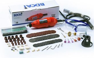 Trade Shop Trade Shop - Smerigliatrice Trapano Drimel Multipro 180w Multiuso Multifunzione Accessori