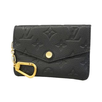 Louis Vuitton Noir Coin Purse/Coin Case (Pre-Owned)