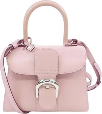 Delvaux Borsa a mano in pelle Pre-owned - - Pre-owned - Donna - Rosa - ONE SIZE