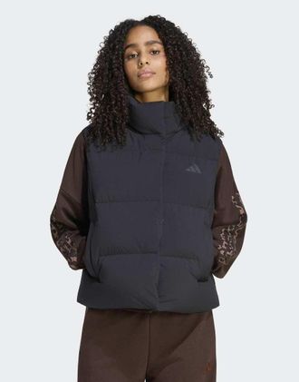 adidas Helionic - Gilet imbottito nero