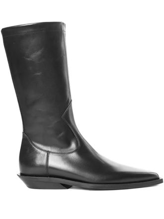 Ann Demeulemeester Stivali cowboy Jani - Nero