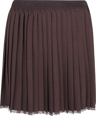 Twin-Set Mini Pleated Skirt