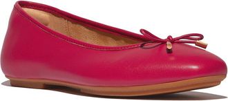FitFlop FitFlop Delicato Bow Leather Ballet Flat