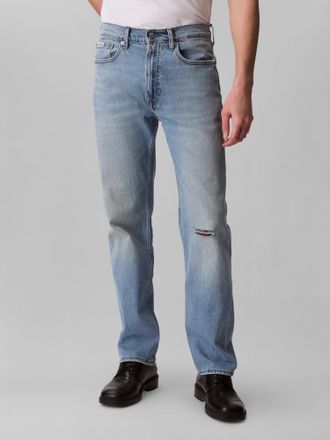 Calvin Klein Jeans Straight-Jeans CALVIN KLEIN JEANS STNDRD STRGHT ABNER JEAN, Herren, Gr. 30, L&auml;nge 34, abner, Denim/Jeans, Obermaterial: 99% Baumwolle, 1% Elasthan, un