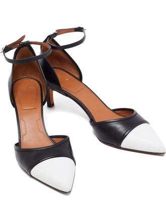Givenchy 65mm DOrsay leather ankle-strap heeled pumps - Black