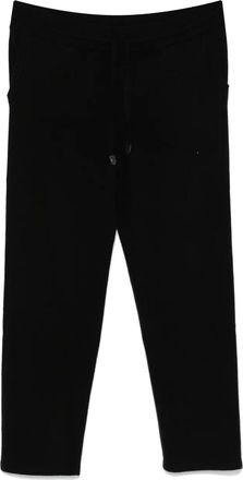 Canali Pantaloni dritti in misto lana - Nero