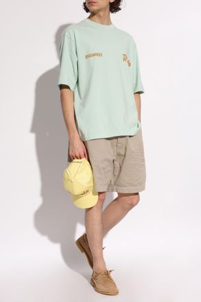 Dsquared2 T-shirt With Logo, Mens, Green