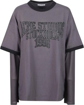 Acne Studios Mujer, Camisetas, Negro, Talla: S