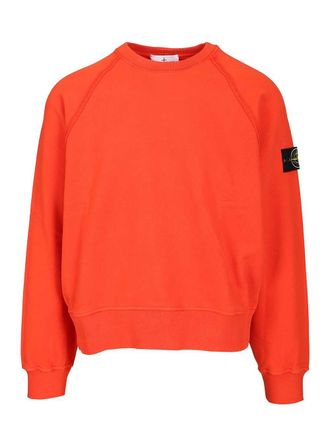 Stone Island Crewneck Sweatshirt Sweatshirts Rosso-Uomo