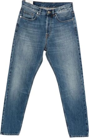 Eleventy Jeans dritti in cotone - Blu