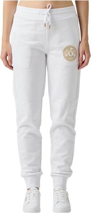 Versace Jeans Couture Donna, Pantaloni, Bianco, S, new