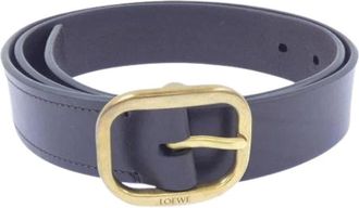 Loewe Pre-owned Belts, female, Blue, Size: ONE SIZE Pre-owned Standard belt