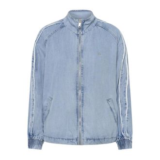 Gestuz Bomber Jackets, female, Blue, Size: 2XS Bomber Jacket