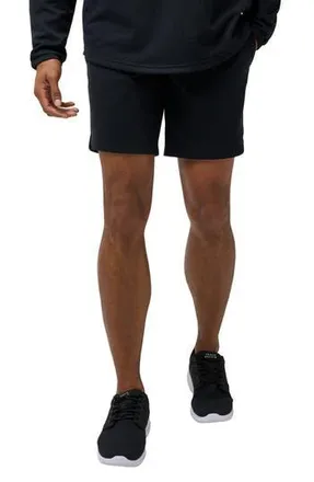 Travis Mathew Sideslip Fleece Shorts in Black at Nordstrom Rack, Size Xx-Large