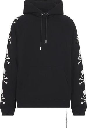 MASTERMIND WORLD Felpa con cappuccio sovrapposto - - Sweatshirts & Hoodies - Uomo - Nero - M