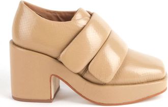 Intentionally blank Women Crime Platform Loafer In Wheat