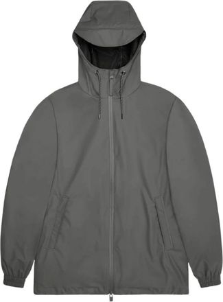 Rains Storm Breaker W3 Waterdichte Jas - Heren - Regenjassen - Grijs - XS - Polyester - Jassen