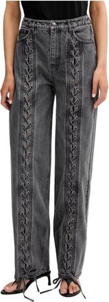Rotate Rotate Birger Christensen, Donna, Jeans, Grigio, W28, new