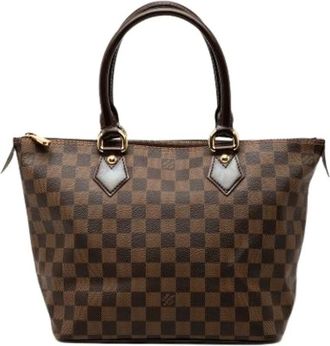 Louis Vuitton Pre-owned Handbags, female, Brown, Size: ONE SIZE Pre-owned Leather Handbag