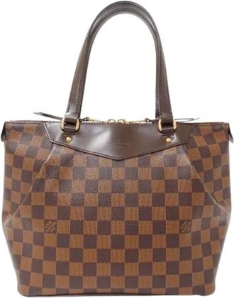 Louis Vuitton Pre-owned Tote bag - Dames - Vintage Handtas - Bruin - ONE Size - Vintage