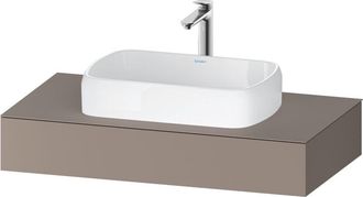 Duravit Consola Duravit Qatego, 1000x550x170mm, Con Recorte Central