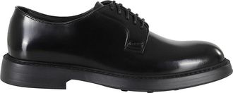 Doucal's Horse Lace-up - Heren - Nette schoenen - Zwart - 41 1/2 EU - Leer - Schoenen