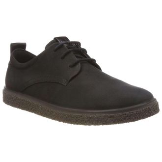 Ecco Ecco Crepetray 200393 Nubuck Womens Lace Up Shoes - Black - Size:UK 3.5-4