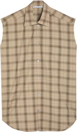 Acne Studios Checked Wool Shirt - Multicoloured - 34 (UK6 / XS)
